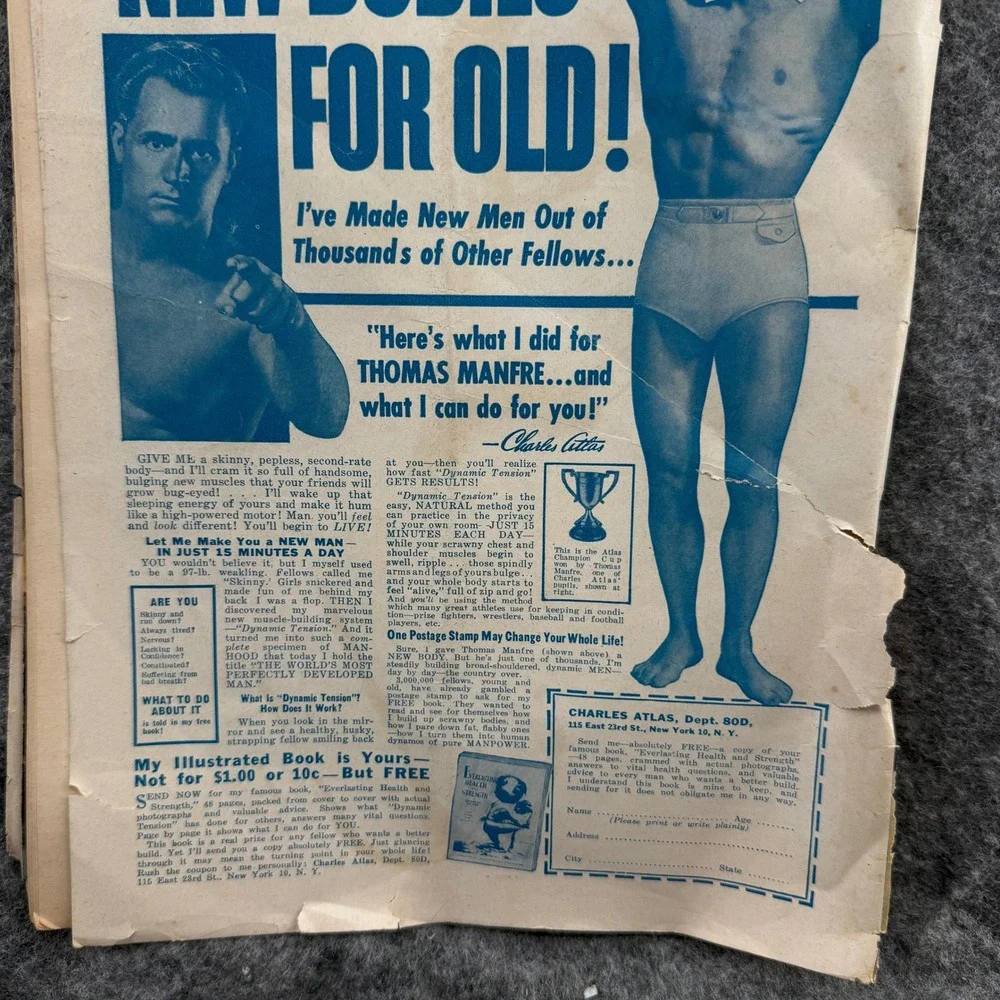 The Ring Magazine April‎ 1951 Robinson-LaMotta Feud Vintage Boxing Collectible